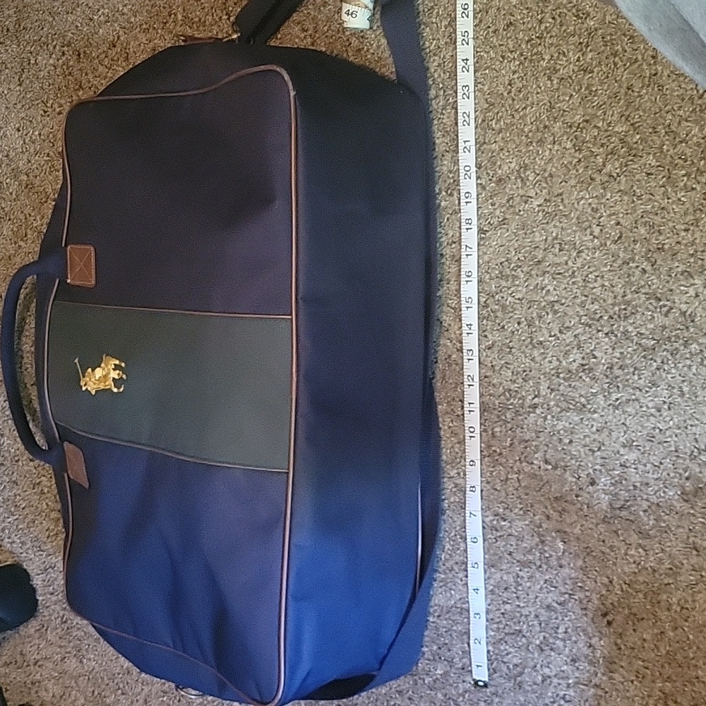 Vintage  Polo by Ralph Lauren  travel Bag with shoulder Strap - Picture 11 of 12